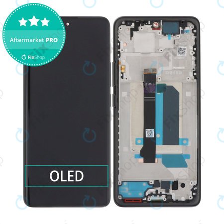 Xiaomi Redmi Note 14 Pro+ 5G 24094RAD4G - LCD Display + Touch Screen + Frame (Midnight Black) OLED