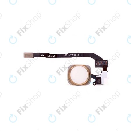 Apple iPhone SE - Home Button + Flex Cable (Rose Gold)