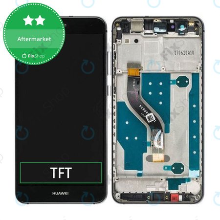 Huawei P10 lite - LCD Display + Touch Screen + Frame (Graphite Black) TFT