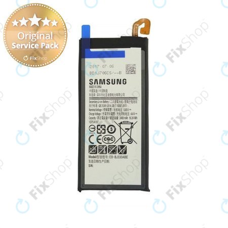 Samsung Galaxy J3 J330F (2017) - Battery EB-BJ330ABE 2400mAh - GH43-04756A Genuine Service Pack