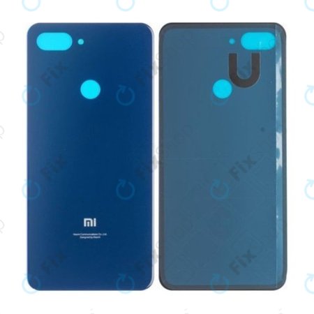 Xiaomi Mi 8 Lite - Battery Cover (Aurora Blue) - 5540412101A7 Genuine Service Pack