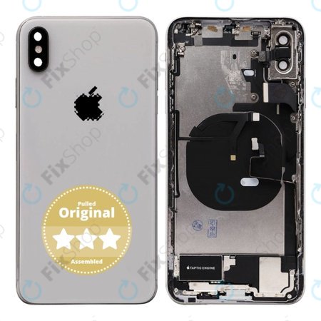 Apple iPhone XS Max - Rear Housing (Silver) Pulled