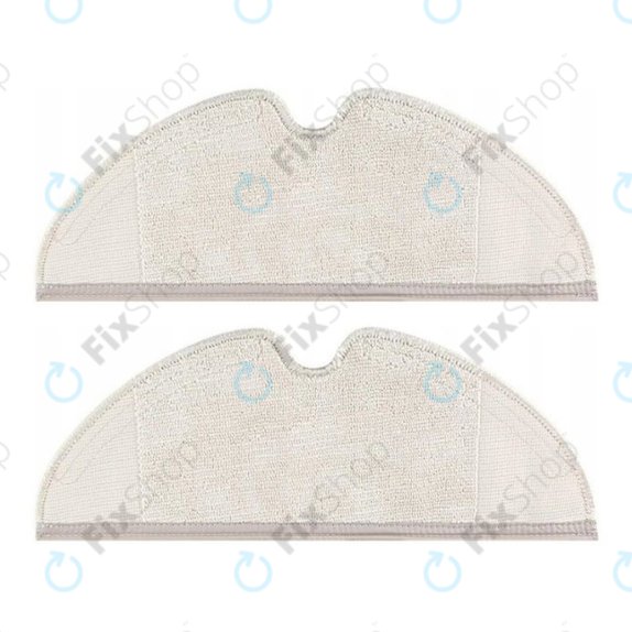 Mop Cloth, 2pcs for Xiaomi Roborock S5-series, S6-series, Q5-series, Q7-series, Q8 Max-series, E-series, Xiaowa E2, E3