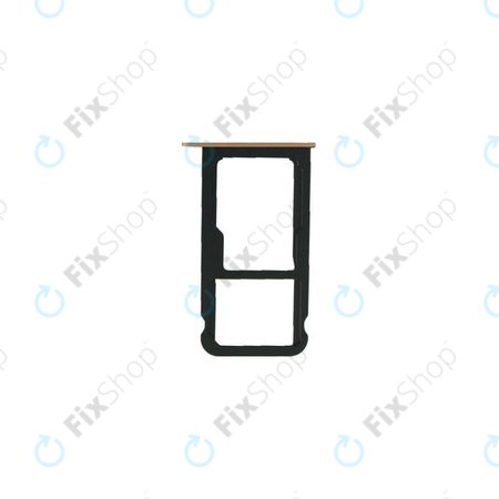 Huawei P10 Lite - SIM Tray (Gold) - 51661EPG Genuine Service Pack