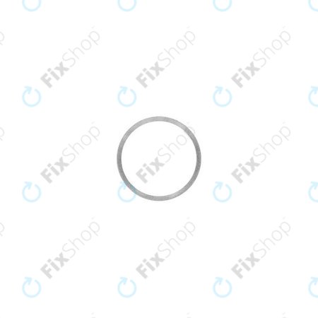 Apple iPhone XR - Rear Camera Lens Frame (Silver)