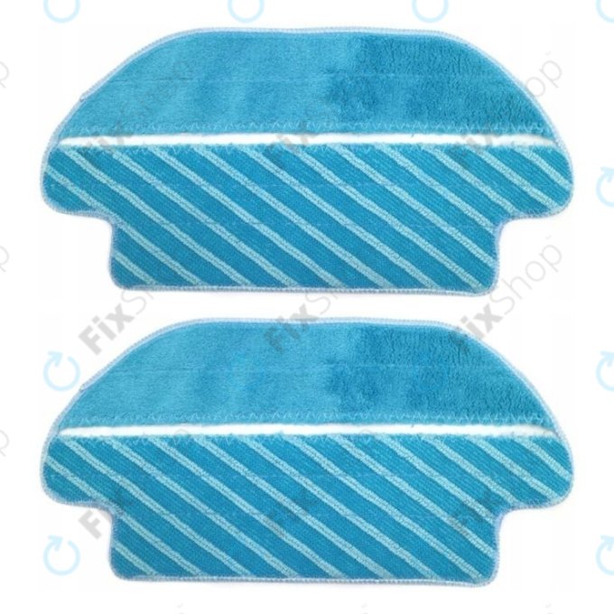 Mop Cloth, 2pcs, Blue for Xiaomi Mi Robot Vacuum Mop Pro (P), 2S, Viomi V2 Pro, V3, SE