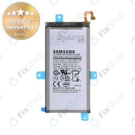 Samsung Galaxy A6 Plus A605 (2018) - Battery EB-BJ805ABE 3500mAh - GH82-16480A Genuine Service Pack