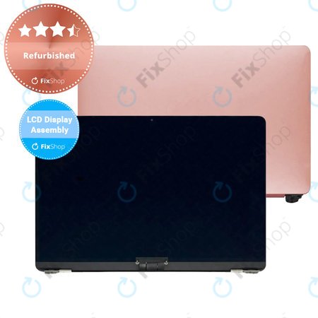 Apple MacBook Air 13" A1932 (2019), 13" A2179 (2020) - LCD Display + Front Glass + Case (Gold) Refurbished