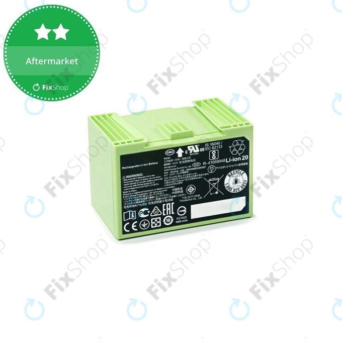 iRobot Roomba e-series, i-series - Battery ABL-D1, 4624864, ABL-D2 Li-Ion 14.4V 3000mAh