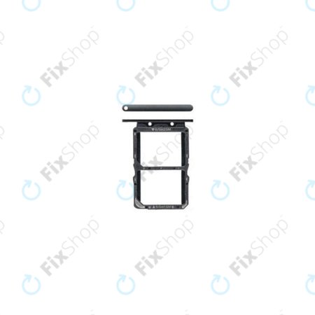 Huawei Honor View 20 - SIM Tray (Midnight Black) - 51661MJU Genuine Service Pack