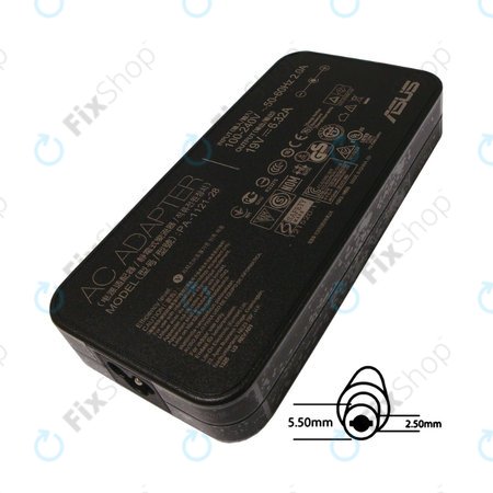 Charging adapter for Asus, B04G266006100, 120W, 19V, Genuine Service Pack