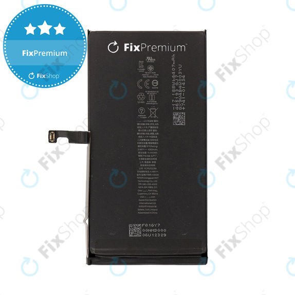 Battery for iPhone 15 Plus, 4383mAh, A3039, FixPremium