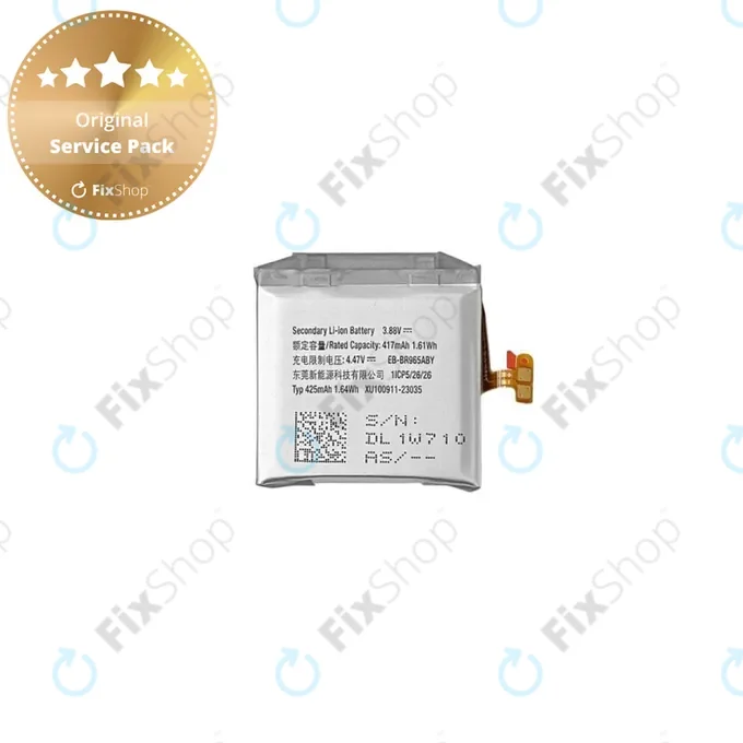 Samsung Galaxy Watch 6 47mm Classic R960, R965 - Battery EB-BR965ABY 425mAh - GH43-05162A Genuine Service Pack