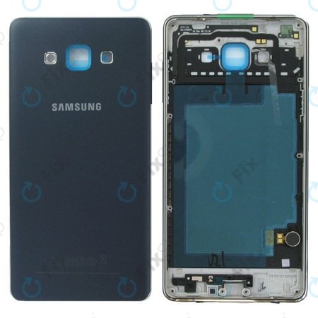 Samsung Galaxy A7 A700F - Battery Cover (Midnight Black) - GH96-08413B Genuine Service Pack