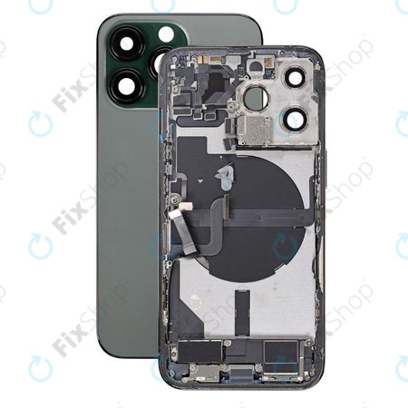 Apple iPhone 13 Pro - Rear Housing with Small Parts (Alpine Green)