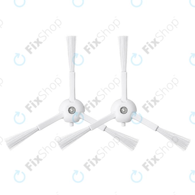 Side Brush, 2pcs, White for Roborock S8 MaxV Ultra, S8 Max Ultra