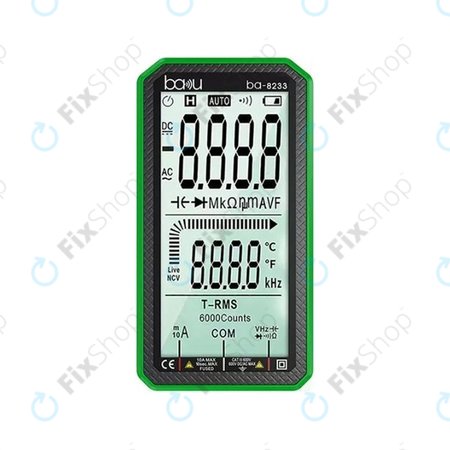 Baku BA-8233 - Professional Digital Multimeter with Touch Screen