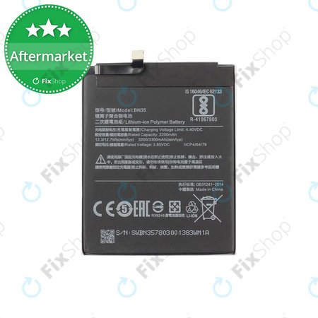 Xiaomi Redmi 5 - Battery BN35 3300mAh