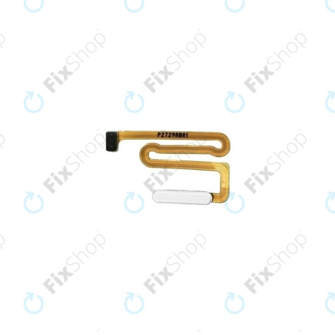 Samsung Galaxy A04S A047F - Fingerprint Sensor + Flex Cable (White) - GH96-15278B Genuine Service Pack