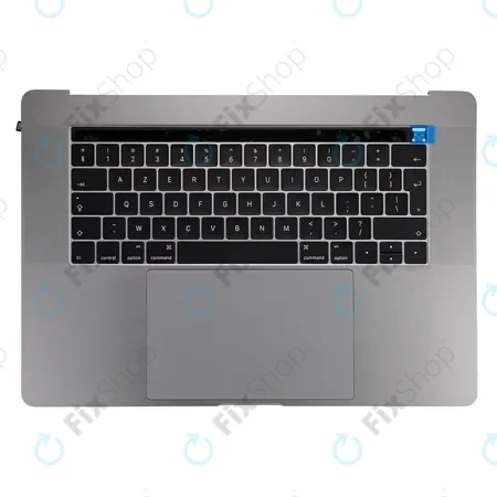 Apple MacBook Pro 15" A1707 (Late 2016 - Mid 2017) - Top Keyboard Frame + Keyboard UK + Microphone + Trackpad + Speakers (Space Gray)