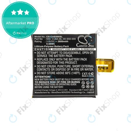 Caterpillar CAT S50 - Battery CUBA-BL-00-S50-000 2600mAh HQ