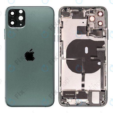 Apple iPhone 11 Pro Max - Rear Housing with Small Parts (Green)