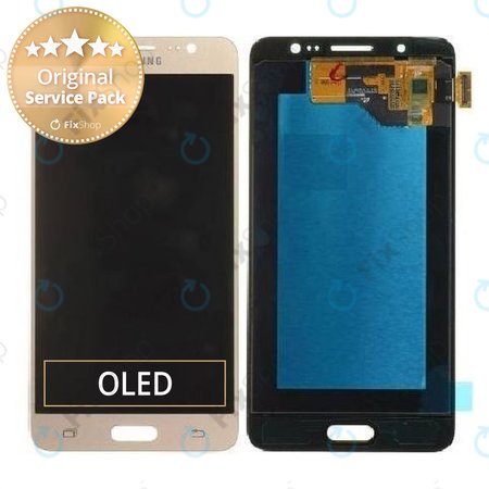 Samsung Galaxy J5 J510FN (2016) - LCD Display + Touch Screen (Gold) - GH97-18792A, GH97-19466A, GH97-18962A, GH97-19467A Genuine Service Pack