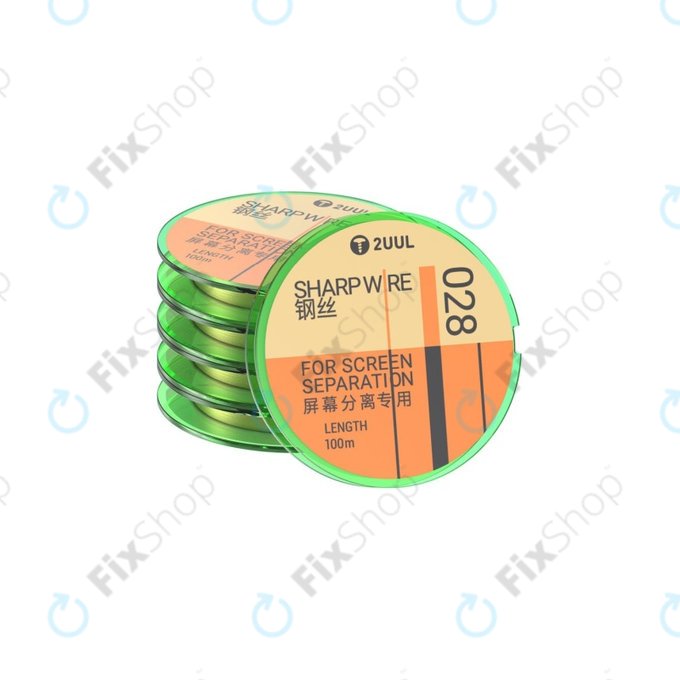 Sharp Wire, Screen Separation, 2UUL GS-028, 0.028mm x 100m