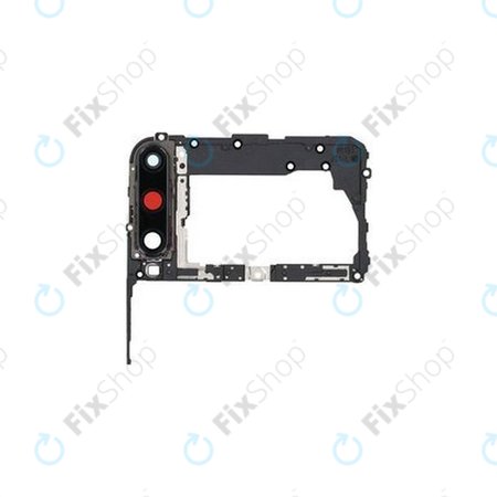 Huawei P40 Lite E - Mainboard Cover + Rear Camera Lens (Midnight Black) - 51661PVP, 51661RLH