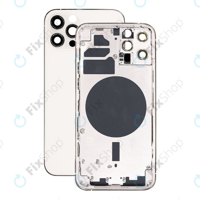 Apple iPhone 12 Pro - Rear Housing (Silver)