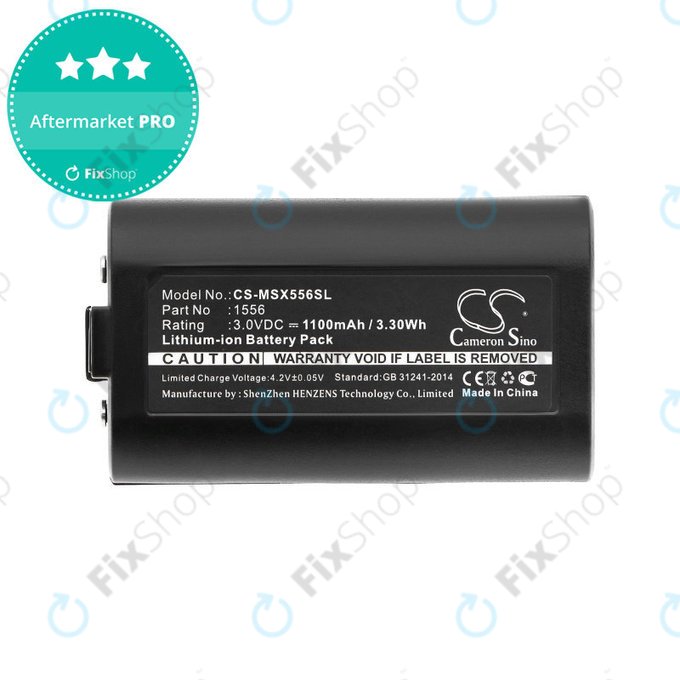 Battery for Microsoft Xbox One Wireless Controller, Xbox One S, X, Elite Controller, 1556, 1100mAh, Li-Ion, 3V, 1556, HQ