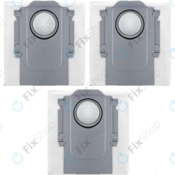 Dust Bag, 3pcs for Xiaomi Roborock Qrevo Curv, Qrevo Edge, S8 MaxV Ultra, S8 Max Ultra, Saros 10, Saros 10R, QV-series