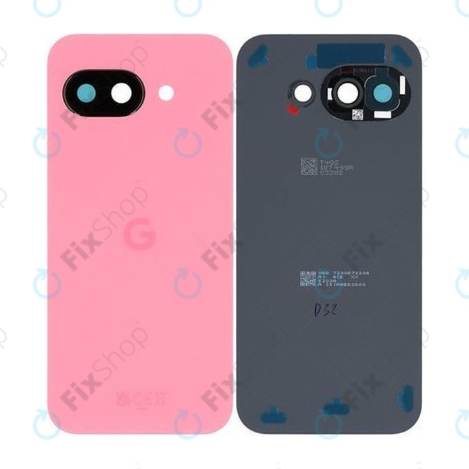 Google Pixel 9a GTF7P - Battery Cover (Peony) - G949-01318-00 Genuine Service Pack