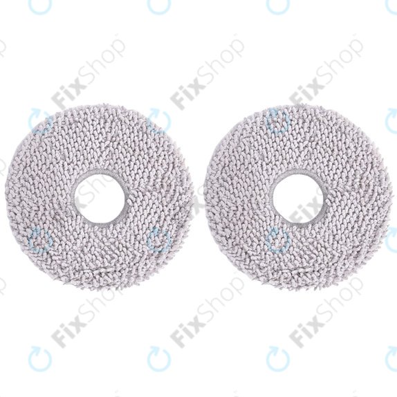 Mop Cloth, 2pcs, Antibacterial for Ecovacs Deebot T-series, X-series