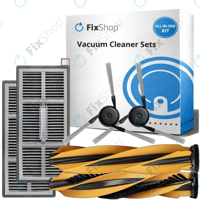 Replacement set for Mova Z60 Ultra Roller (1 pair of Main brushes, 2x Filter, 2x Side brush)