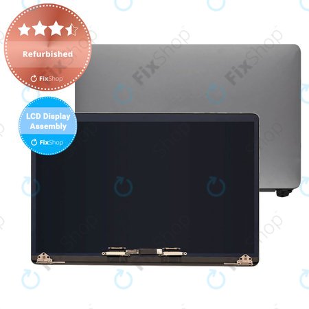 Apple MacBook Pro 15" A1990 (2018 - 2019) - LCD Display + Front Glass + Case (Space Gray) Refurbished
