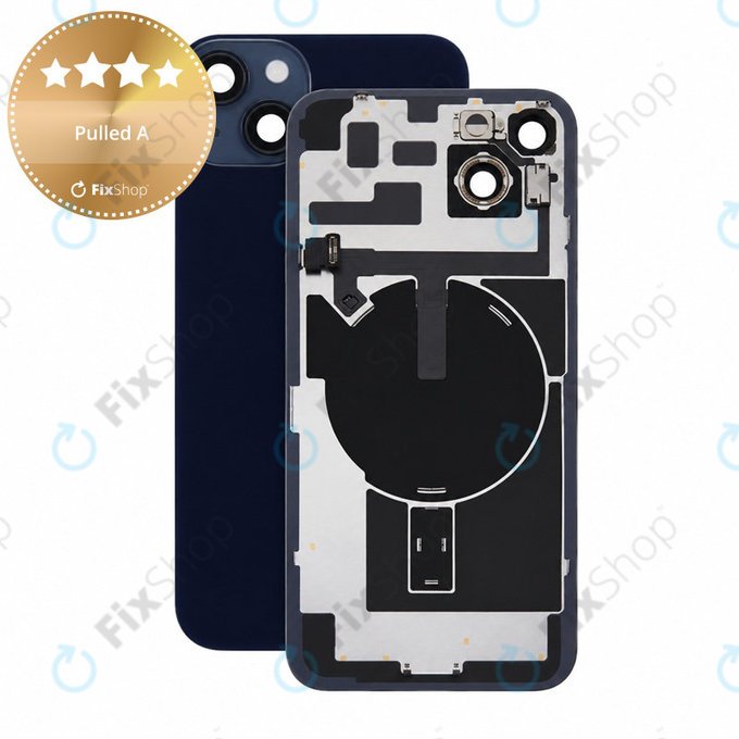 Rear Housing Glass for iPhone 14 Plus, Midnight, Pulled A