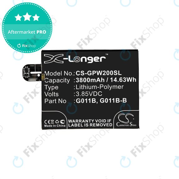 Google Pixel 2 XL G011C - Battery G011B 3800mAh HQ