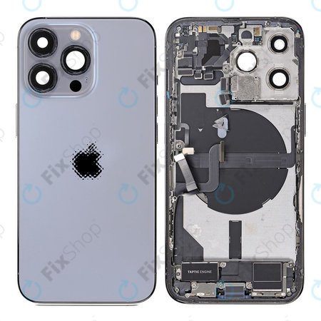 Apple iPhone 13 Pro - Rear Housing with Small Parts (Blue)