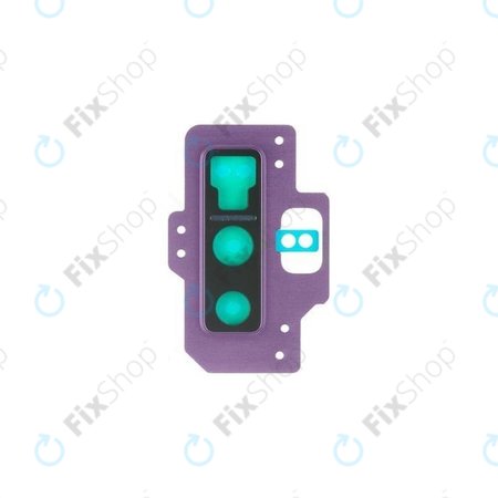 Samsung Galaxy Note 9 - Rear Camera Lens Frame + Camera Lens (Lavender Purple) - GH98-42939E Genuine Service Pack