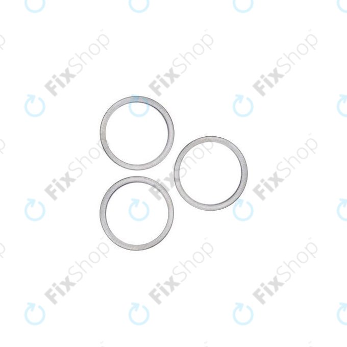 Apple iPhone 13 Pro, 13 Pro Max - Rear Camera Lens Frame (Graphite) - 3pcs