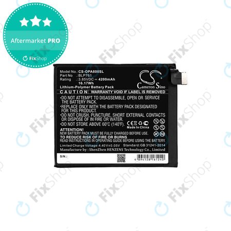 OnePlus 8 - Battery BLP761 4200mAh HQ