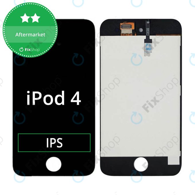 LCD Display for iPod Touch (4th Gen), Black, Touch Screen with Frame