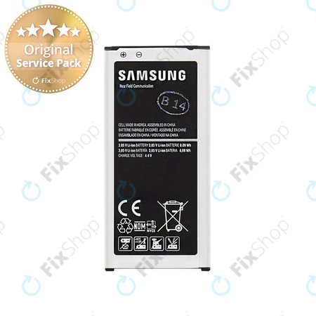 Samsung Galaxy S5 Mini G800F - Battery EB-BG800BBE 2100mAh - GH43-04257A Genuine Service Pack