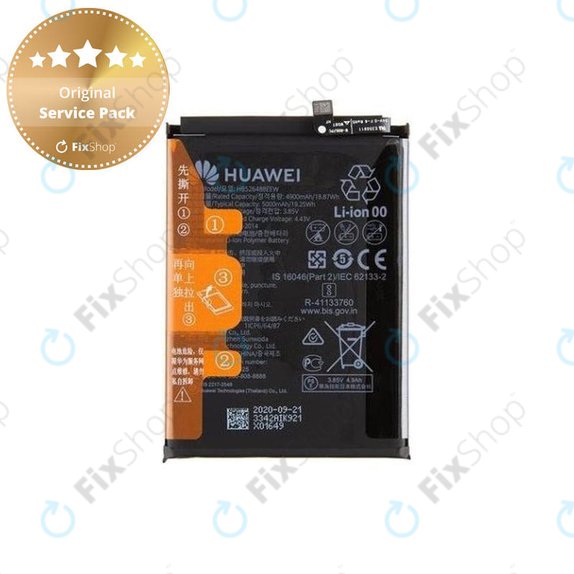 Huawei P Smart (2021) - Battery HB526488EEW 5000mAh - 24023342 Genuine Service Pack