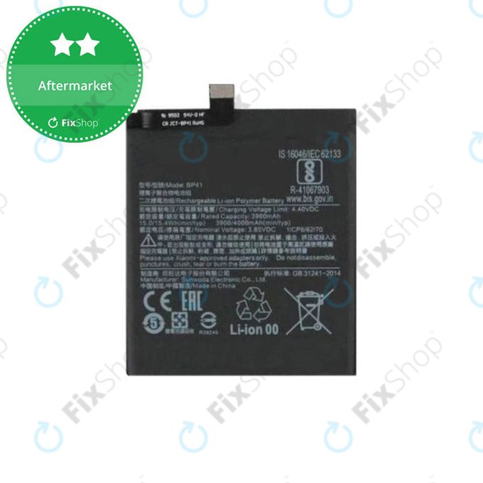 Mobile Phone Li-Polymer Battery For Xiaomi Redmi K20 Mi 9T BP41 4000mAh Recharge - Foto 3