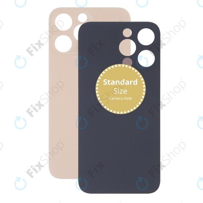 Apple iPhone 13 Pro - Rear Housing Glass (Gold) | FixShop