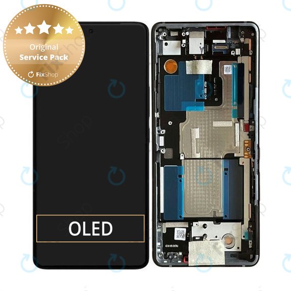 Asus Zenfone 11 Ultra - LCD Display + Touch Screen + Frame (Eternal Black) - B90AI00N1-R20010 Genuine Service Pack