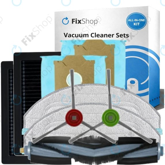 Replacement set for Yeedi Cube, CC (1x Main brush, 2x Filter, 2x Side brush, 2x Mop cloth, 2x Dust bag)