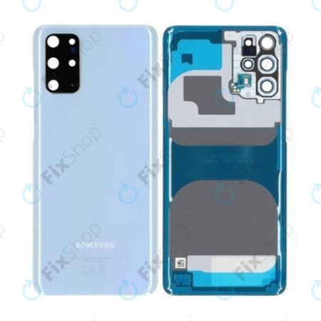 Samsung Galaxy S20 Plus G985F - Battery Cover (Cloud Blue) - GH82-22032D, GH82-21634D Genuine Service Pack